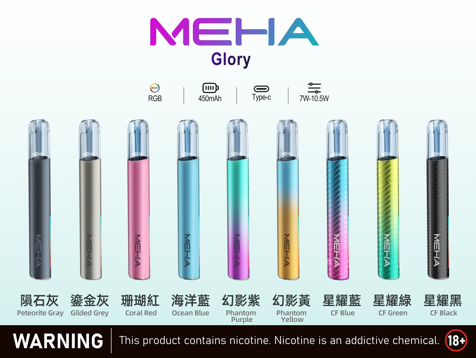 MEHA魅嗨電子煙主機選擇圖